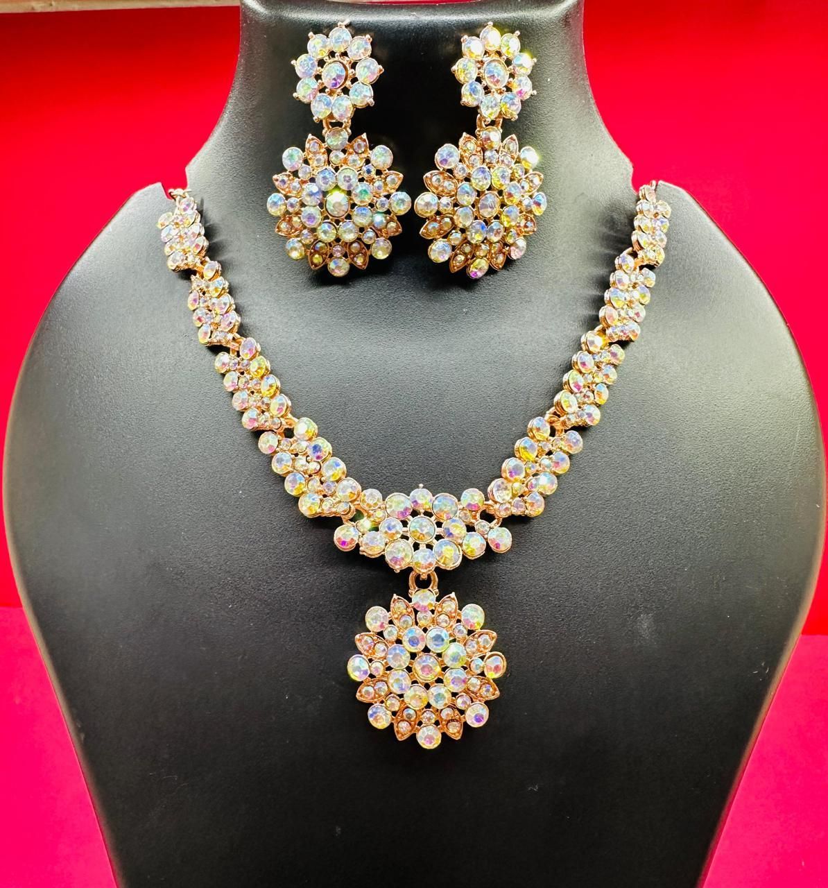 Royal Radiance – Austrian Diamond Jewellery Set (Set of 3)
