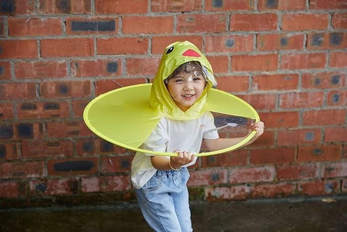 RainDuck Kids Umbrella Raincoat – Cute, Hands-Free Weather Shield
