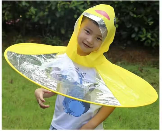 RainDuck Kids Umbrella Raincoat – Cute, Hands-Free Weather Shield
