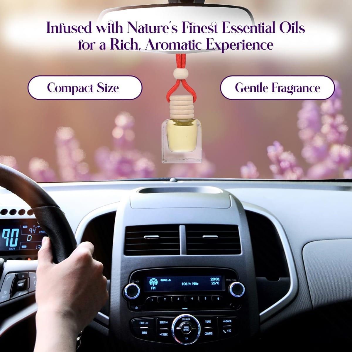 AromaDrive Hanging Car Perfume Pod (Pack of 1 - Assorted Fragrance)