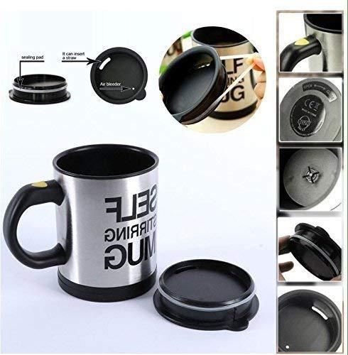 SmartSpin Auto-Stirring Mug – Effortless Mixing On the Go
