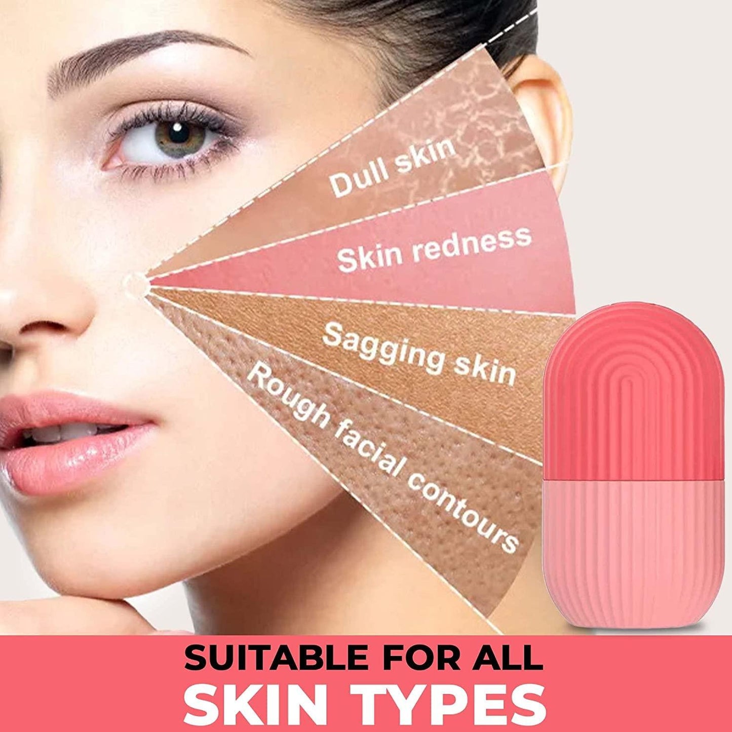 GlowFreeze 3D Ice Facial Roller – Glow. Chill. Repeat.