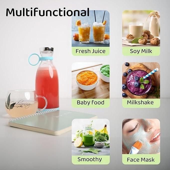 BlendMate Mini USB Juicer – Your Healthy Sip On the Go!