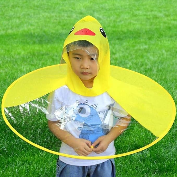 RainDuck Kids Umbrella Raincoat – Cute, Hands-Free Weather Shield