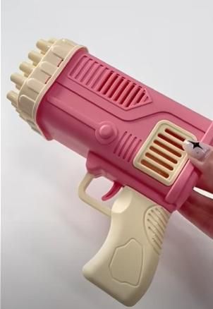 BubbloBlitz – 360° Mega Bubble Blaster for Kids