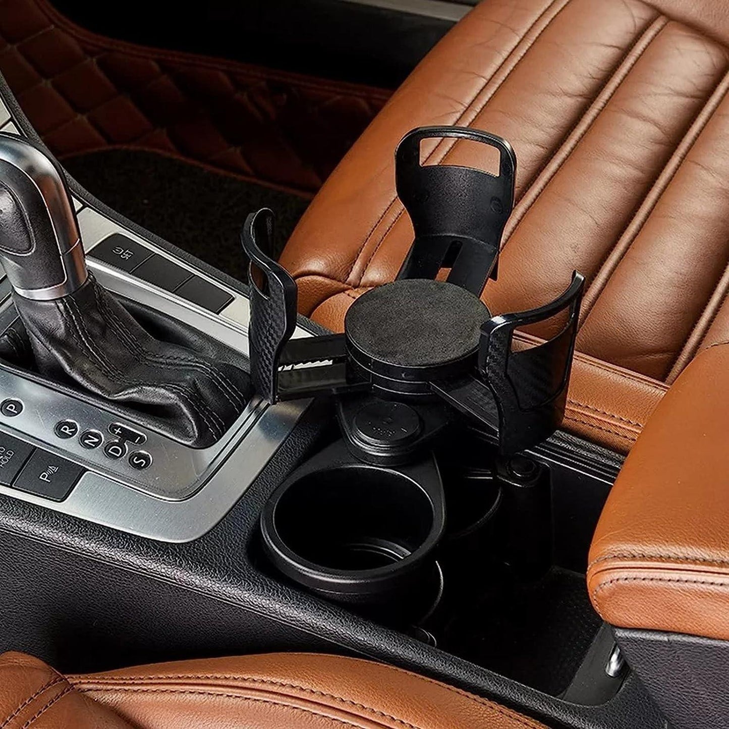 SpinHold 2-in-1 Rotating Car Cup Holder & Organizer