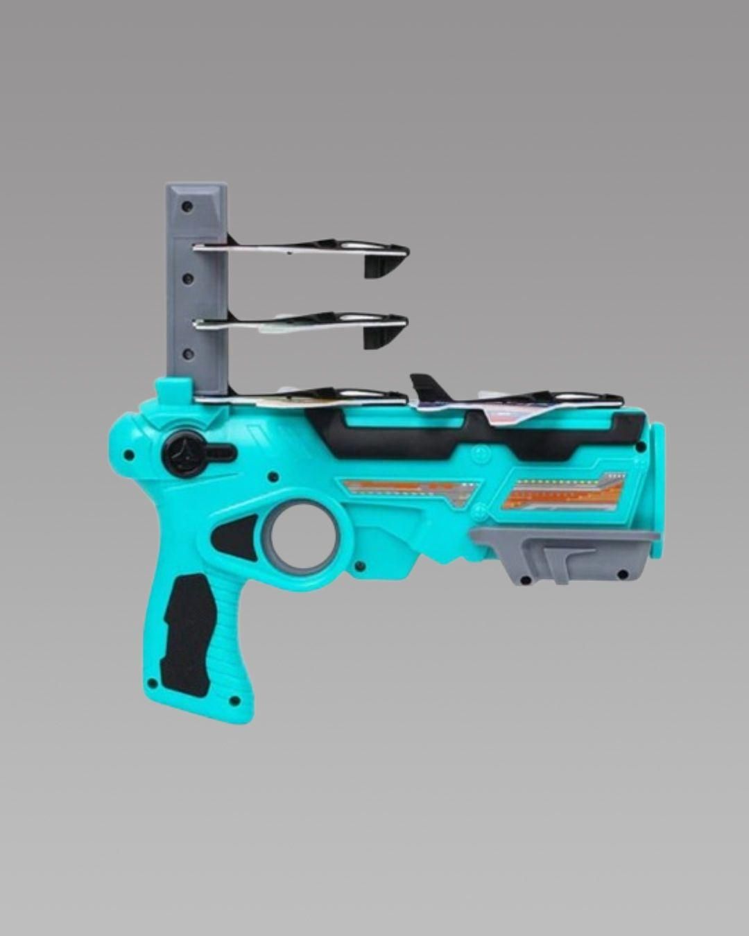 SkyBlaster Airplane Launcher Gun โ 4 Foam Planes Included