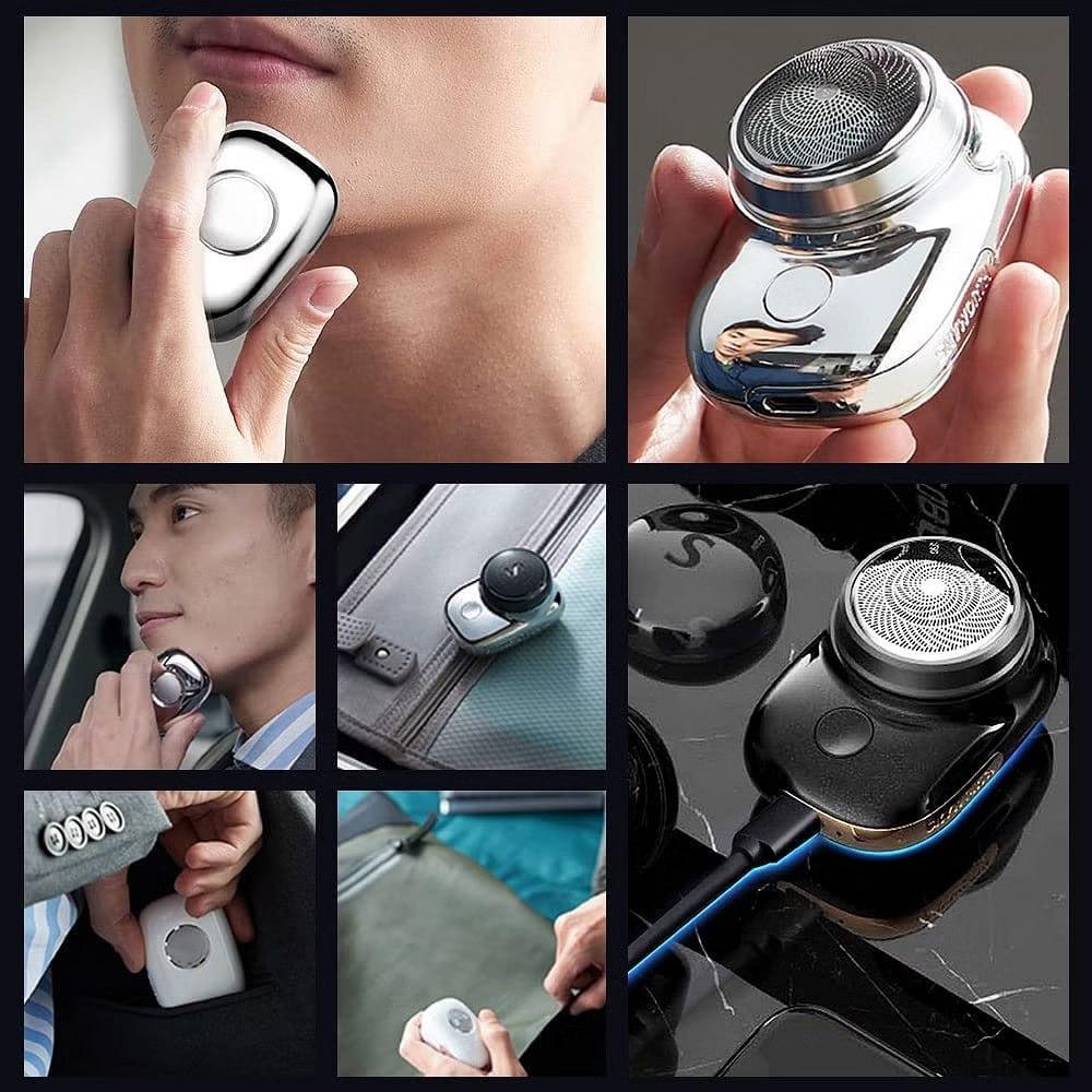 TrimPro Pocket-Size Mini Electric Shaver – Smooth Grooming On the Go