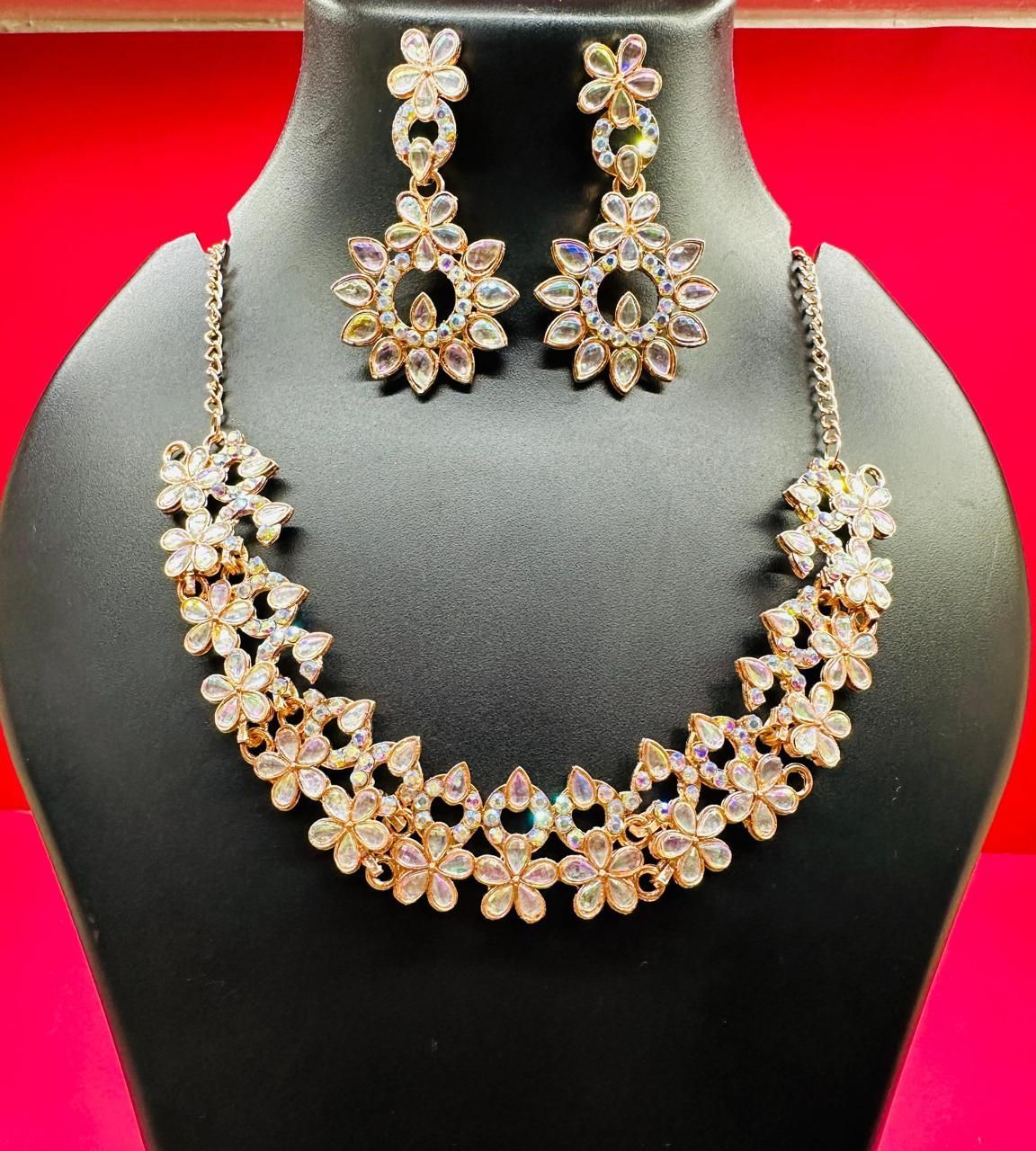 Royal Radiance – Austrian Diamond Jewellery Set (Set of 3)