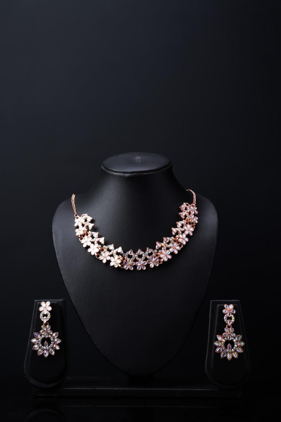 Royal Radiance – Austrian Diamond Jewellery Set (Set of 3)