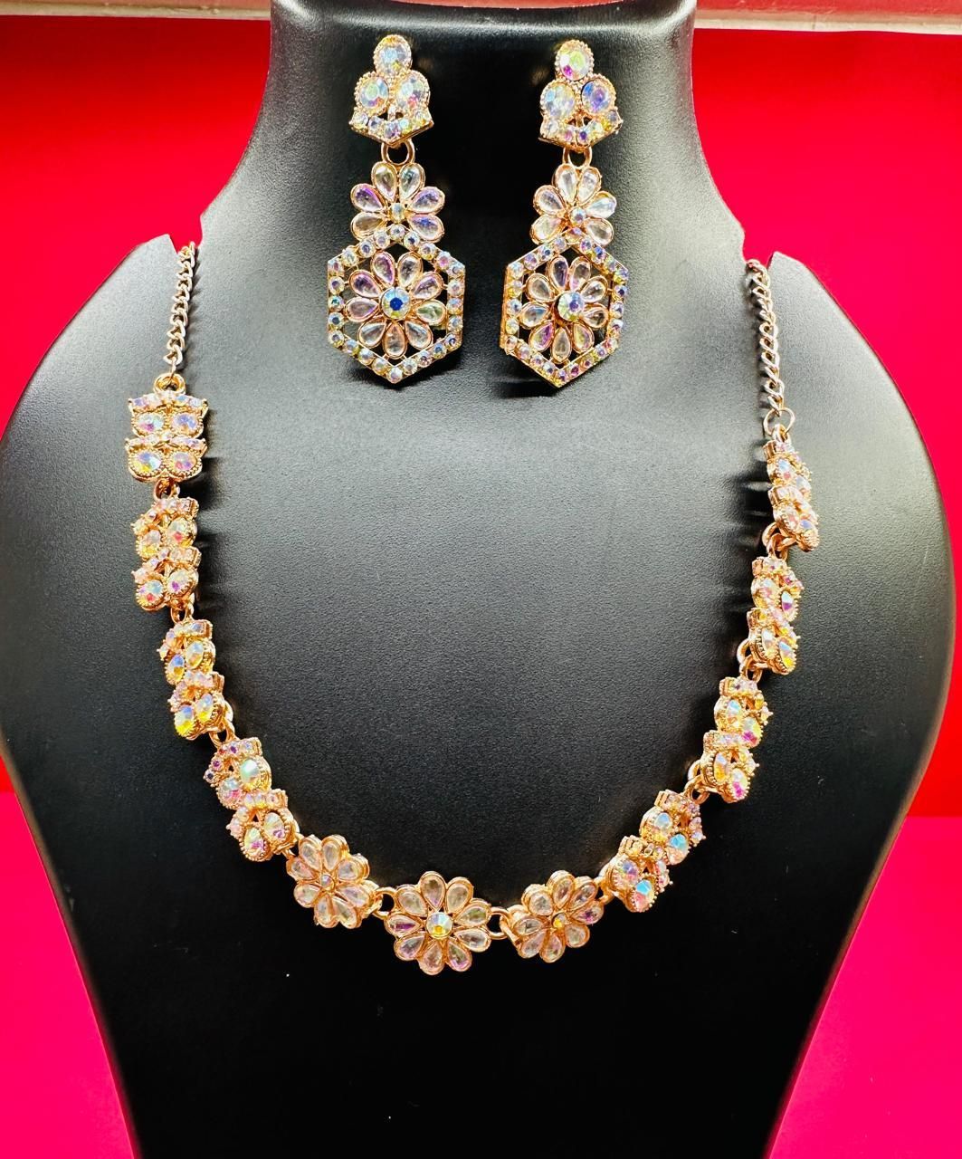 Royal Radiance – Austrian Diamond Jewellery Set (Set of 3)