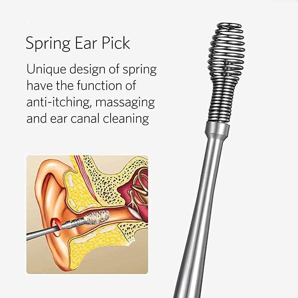 ClearHear 6-in-1 Stainless Steel Ear Wax Removal Kit
