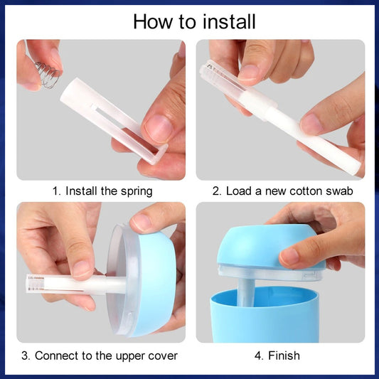 Tradebazaarr GlowMist™ Mini USB Humidifier (250ML) – Cool Mist & LED Night Light