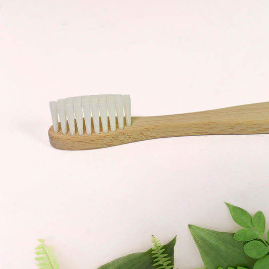 EcoBrush™ Ultra-Soft Bamboo Toothbrush for Gentle Gum Care & Whitening (1 Pc)