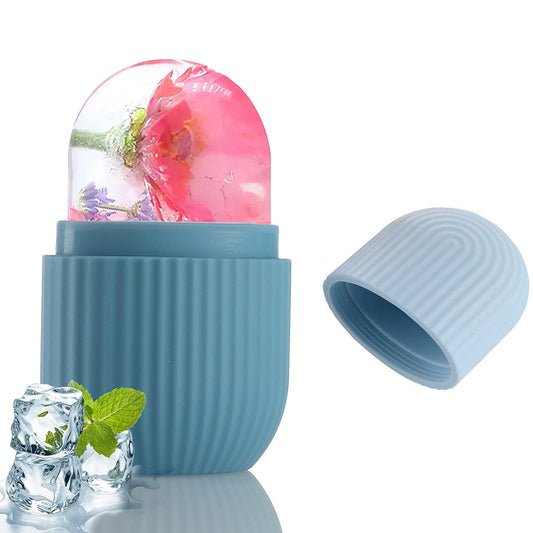 FrostGlow™ Reusable Ice Face Roller for Skin, Eyes & Face Massage