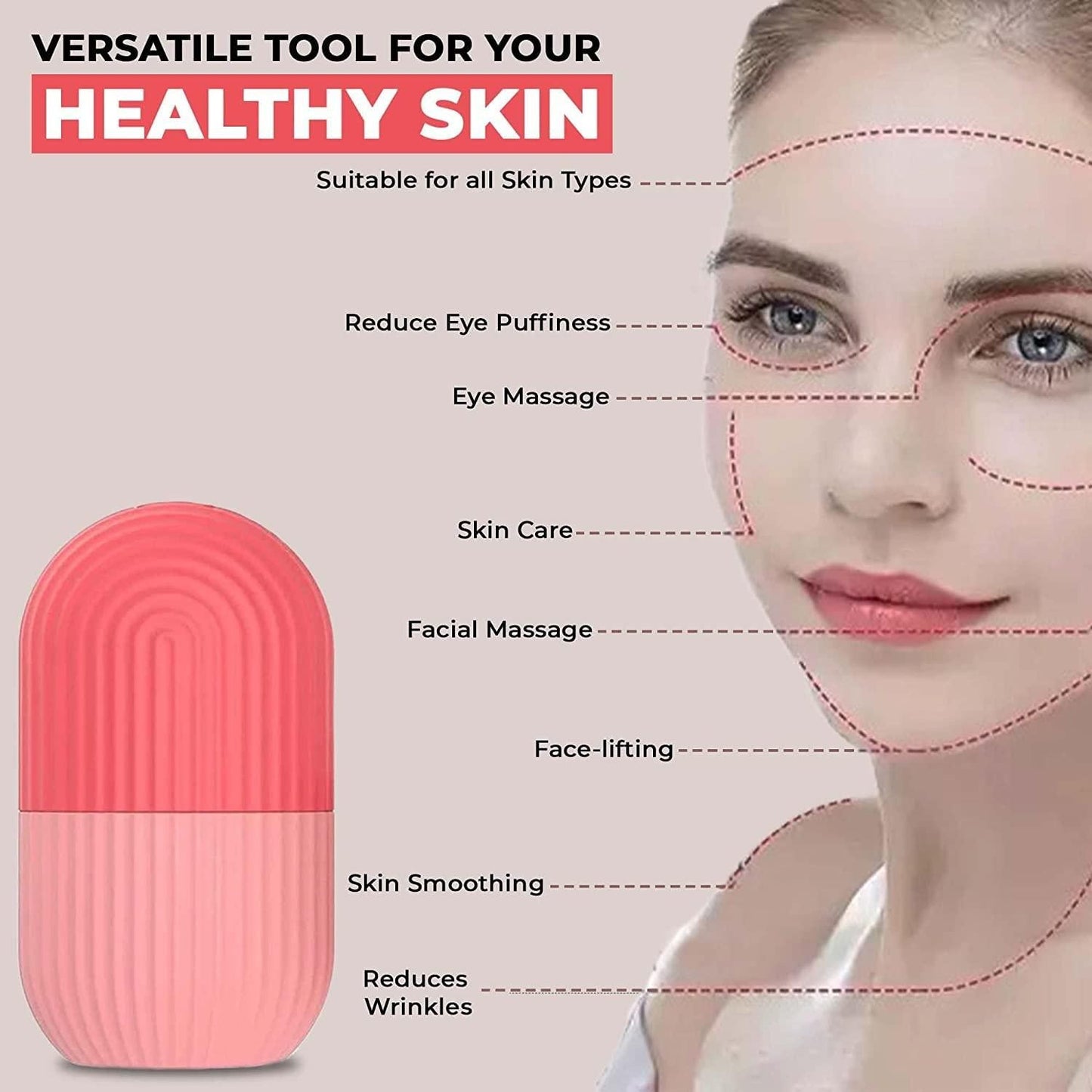 GlowFreeze 3D Ice Facial Roller – Glow. Chill. Repeat.