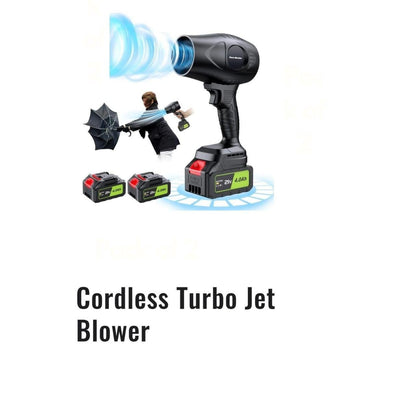 TurboBlast Cordless Jet Blower
