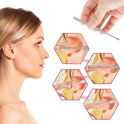 ClearHear 6-in-1 Stainless Steel Ear Wax Removal Kit