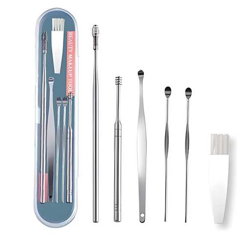 ClearHear 6-in-1 Stainless Steel Ear Wax Removal Kit