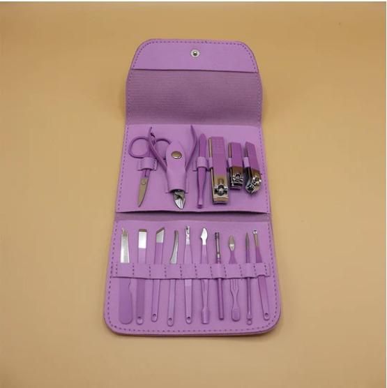 GlamEssence 12-in-1 Manicure & Pedicure Nail Care Kit – Salon in Your Pocket