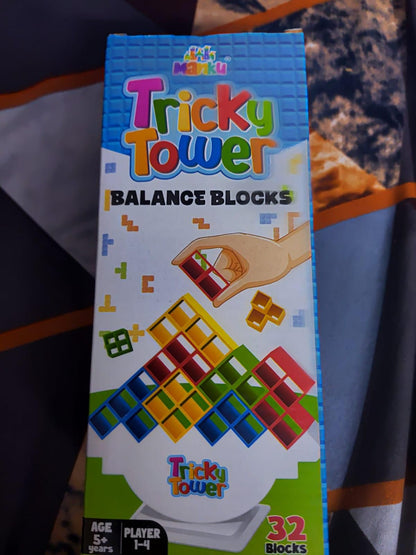BrainBoost Tricky Tower Balance Blocks