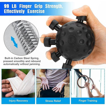 PowerFlex Finger & Hand Grip Trainer – Boost Strength, Anywhere!