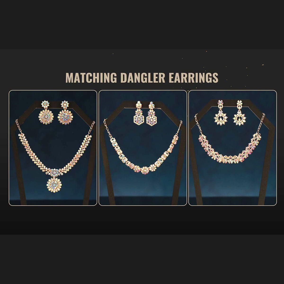 Royal Radiance – Austrian Diamond Jewellery Set (Set of 3)
