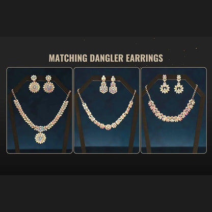 Royal Radiance – Austrian Diamond Jewellery Set (Set of 3)