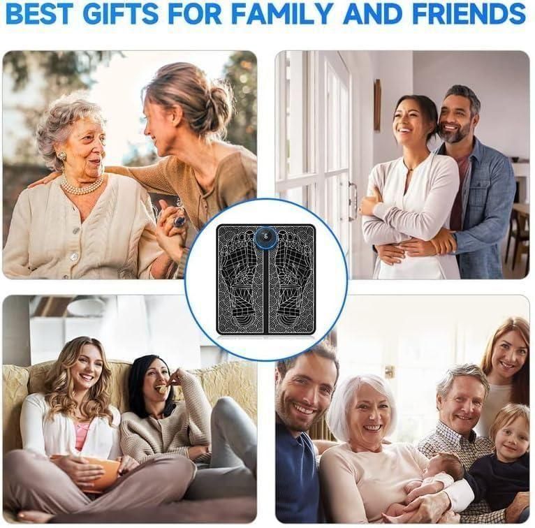 SootheWave EMS Vibrating Foot Massager Pad – Relaxation at Your Feet