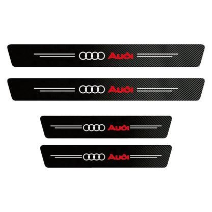 Emblaze Carbon Fiber Door Sill Protectors (Set of 4)