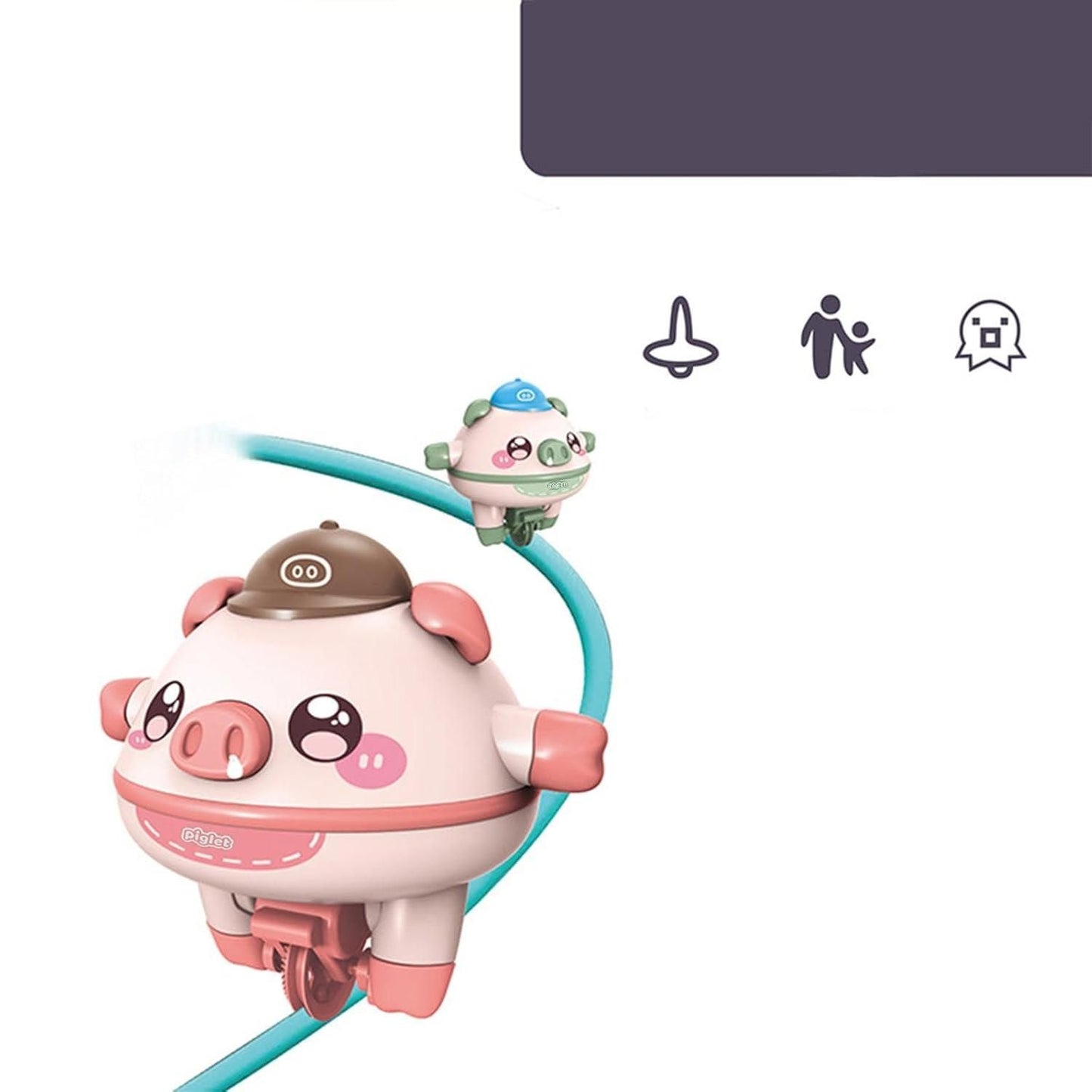 Balancing Act Bob: The Tightrope Pig!