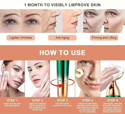 GlowLift – 3-in-1 Face, Neck & Eyes Massager