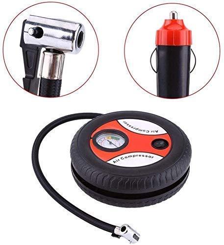 Portable Tyre-Shape Car & Bike Air Compressor Pump
