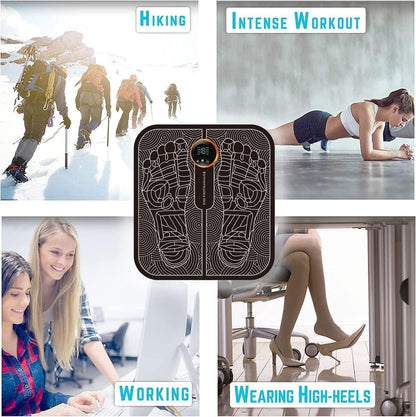 SootheWave EMS Vibrating Foot Massager Pad – Relaxation at Your Feet