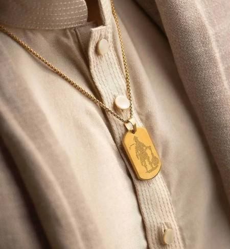 DivineGuard Hanuman Chalisa Gold Pendant with Chain – Power, Faith & Protection