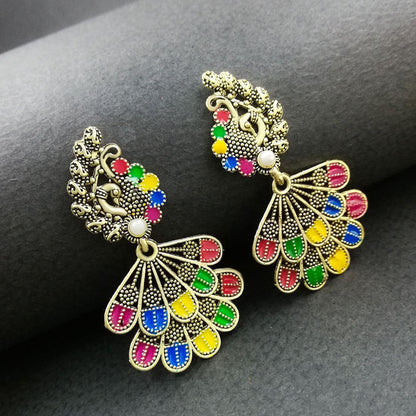 Exquisite Heritage Oxidized Earrings – Timeless Elegance for Every Look