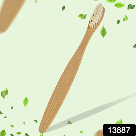 EcoBrush™ Ultra-Soft Bamboo Toothbrush for Gentle Gum Care & Whitening (1 Pc)