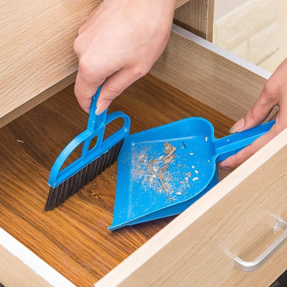 CleanEase™ Mini Dustpan & Brush Set – Compact Handheld Broom for Quick Cleaning (1 Set)