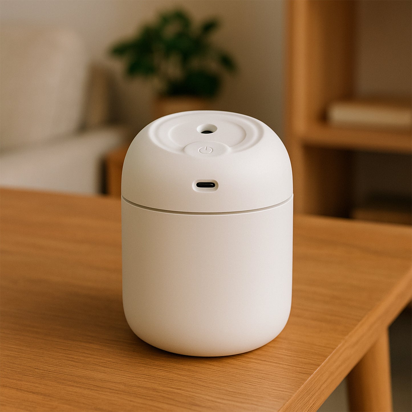 Tradebazaarr GlowMist™ Mini USB Humidifier (250ML) – Cool Mist & LED Night Light