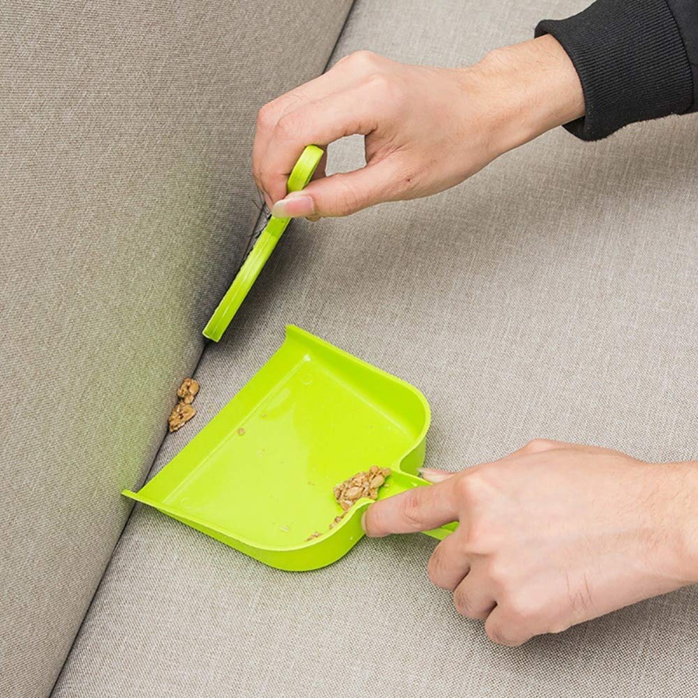 CleanEase™ Mini Dustpan & Brush Set – Compact Handheld Broom for Quick Cleaning (1 Set)