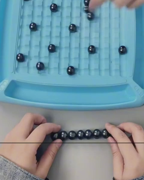 Magnetic Battle Chess – Fast-Paced Strategy Game with 20 Steel Balls for Kids & Family Fun